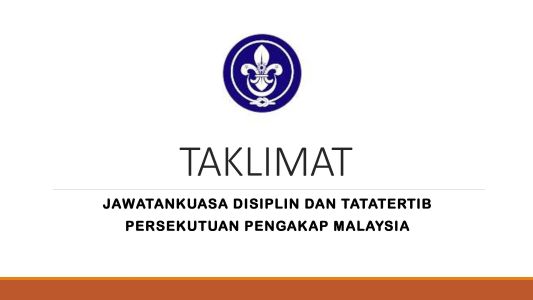 Taklimat JK Disiplin dan Tatatertib